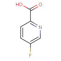5-FLUORO-2-PICOLINIC ACID (CAS: 107504-08-5) - Chemical Structure and Molecular Formula 