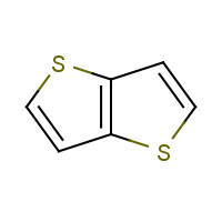 Thieno[3,2-b]thiophene (CAS: 251-41-2) - Chemical Structure and Molecular Formula 