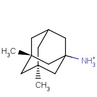 Memantine (CAS: 19982-08-2) - Chemical Structure and Molecular Formula 