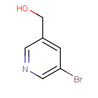 (5-BROMO-PYRIDIN-3-YL)-METHANOL (CAS: 37669-64-0) - Chemical Structure and Molecular Formula 