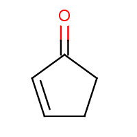 2-Cyclopentenone (CAS: 930-30-3) - Chemical Structure and Molecular Formula 