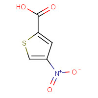 4-NITRO-2-THIOPHENECARBOXYLIC ACID (CAS: 13138-70-0) - Chemical Structure and Molecular Formula 