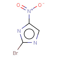 2-Bromo-4-nitroimidazole (CAS: 65902-59-2) - Chemical Structure and Molecular Formula 