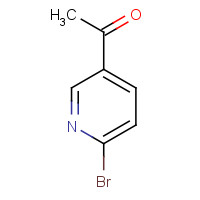 1-(6-BROMO-PYRIDIN-3-YL)-ETHANONE (CAS: 139042-59-4) - Chemical Structure and Molecular Formula 