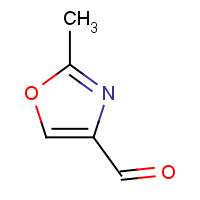 2-Methyloxazole-4-carbaldehyde (CAS: 113732-84-6) - Chemical Structure and Molecular Formula 