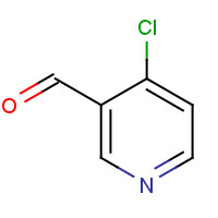4-Chloropyridine-3-carboxaldehyde (CAS: 114077-82-6) - Chemical Structure and Molecular Formula 