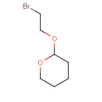 2-(2-BROMOETHOXY)TETRAHYDRO-2H-PYRAN (CAS: 17739-45-6) - Chemical Structure and Molecular Formula 