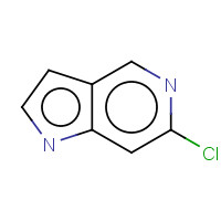 6-CHLORO-5-AZAINDOLE chemical structure 6-CHLORO-5-AZAINDOLE (CAS: 74976-31-1) - Chemical Structure and Molecular Formula