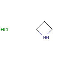 Azetidine hydrochloride (CAS: 36520-39-5) - Chemical Structure and Molecular Formula 