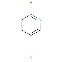 5-Cyano-2-fluoropyridine (CAS: 3939-12-6) - Chemical Structure and Molecular Formula 