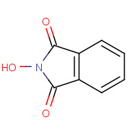N-Hydroxyphthalimide (CAS: 524-38-9) - Chemical Structure and Molecular Formula 