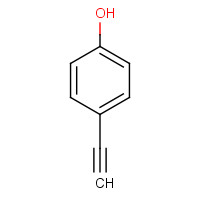 4-ETHYNYL-PHENOL chemical structure 4-ETHYNYL-PHENOL (CAS: 2200-91-1) - Chemical Structure and Molecular Formula
