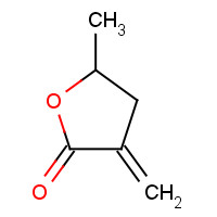 5-methyl-3-methylidene-oxolan-2-one (CAS: 62873-16-9) - Chemical Structure and Molecular Formula 