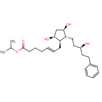 Latanoprost (CAS: 130209-82-4) - Chemical Structure and Molecular Formula 