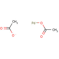 Palladium diacetate (CAS: 3375-31-3) - Chemical Structure and Molecular Formula 