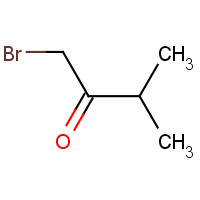 1-Bromo-3-methyl-2-butanone (CAS: 19967-55-6) - Chemical Structure and Molecular Formula 