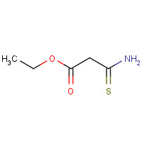 ETHYL 3-AMINO-3-THIOXOPROPANOATE (CAS: 13621-50-6) - Chemical Structure and Molecular Formula 