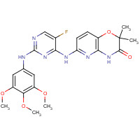 R-406 (CAS: 841290-80-0) - Chemical Structure and Molecular Formula 