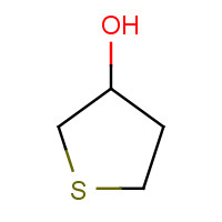 TETRAHYDRO-THIOPHEN-3-OL (CAS: 3334-05-2) - Chemical Structure and Molecular Formula 