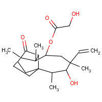 Pleuromulin (CAS: 125-65-5) - Chemical Structure and Molecular Formula 