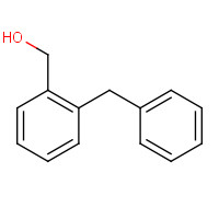 2-Benzylbenzylalcohol (CAS: 1586-00-1) - Chemical Structure and Molecular Formula 