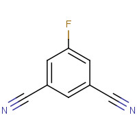 5-Fluoroisophthalonitrile (CAS: 453565-55-4) - Chemical Structure and Molecular Formula 