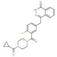 Olaparib (CAS: 763113-22-0) - Chemical Structure and Molecular Formula 