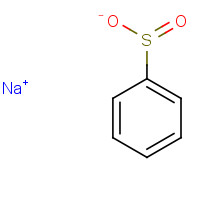 Sodium benzenesulfinate (CAS: 873-55-2) - Chemical Structure and Molecular Formula 
