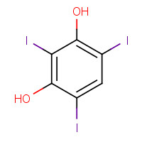 2,4,6-Triiodoresorcinol (CAS: 19403-92-0) - Chemical Structure and Molecular Formula 