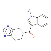 RAMOSETRON (CAS: 132036-88-5) - Chemical Structure and Molecular Formula 