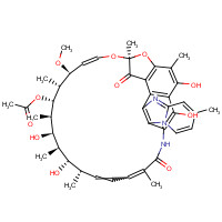 Rifaximin (CAS: 80621-81-4) - Chemical Structure and Molecular Formula 