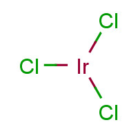 Iridium trichloride (CAS: 10025-83-9) - Chemical Structure and Molecular Formula 