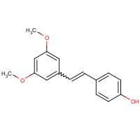 Pterostilbene (CAS: 537-42-8) - Chemical Structure and Molecular Formula 