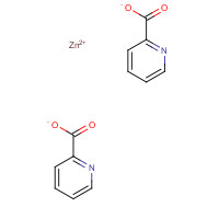 Zinc picolinate (CAS: 17949-65-4) - Chemical Structure and Molecular Formula 