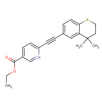 Tazarotene (CAS: 118292-40-3) - Chemical Structure and Molecular Formula 