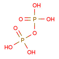 Pyrophosphoric acid (CAS: 2466-09-3) - Chemical Structure and Molecular Formula 