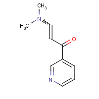 1-(3-Pyridyl)-3-(dimethylamino)-2-propen-1-one (CAS: 55314-16-4) - Chemical Structure and Molecular Formula 