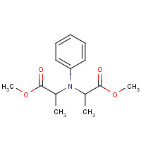 N,N-bis(methoxycarbonylethyl)aniline (CAS: 53733-91-1) - Chemical Structure and Molecular Formula 