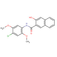 Naphthol AS-LC (CAS: 4273-92-1) - Chemical Structure and Molecular Formula 