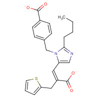 Eprosartan mesylate (CAS: 144143-96-4) - Chemical Structure and Molecular Formula 