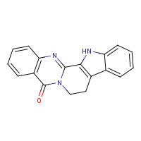 Rutaecarpine (CAS: 84-26-4) - Chemical Structure and Molecular Formula 