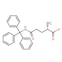 H-Gln(Trt)-OH (CAS: 102747-84-2) - Chemical Structure and Molecular Formula 