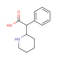 Ritalinic acid (CAS: 19395-41-6) - Chemical Structure and Molecular Formula 