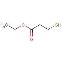 Ethyl 3-mercaptopropionate (CAS: 5466-06-8) - Chemical Structure and Molecular Formula 