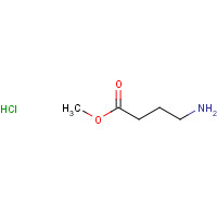 Methyl 4-aminobutyrate hydrochloride chemical structure Methyl 4-aminobutyrate hydrochloride (CAS: 13031-60-2) - Chemical Structure and Molecular Formula