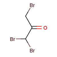 1,1,3-Tribromoacetone (CAS: 3475-39-6) - Chemical Structure and Molecular Formula 