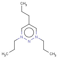 Hexahydro-1,3,5-tripropionyl-S-triazine (CAS: 30805-19-7) - Chemical Structure and Molecular Formula 