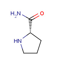 Z-PRO-NH2 (CAS: 34079-31-7) - Chemical Structure and Molecular Formula 