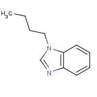 1H-Benzimidazole,1-butyl-(9CI) (CAS: 4886-30-0) - Chemical Structure and Molecular Formula 