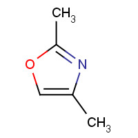 Dimethyl Oxazole (CAS: 7208-05-1) - Chemical Structure and Molecular Formula 